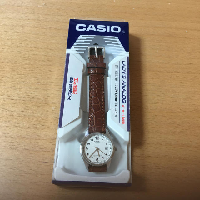 CASIO(カシオ)の【未使用】CASIO カシオ　アナログ 腕時計　レディース レディースのファッション小物(腕時計)の商品写真