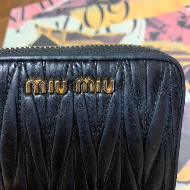 miumiu(ミュウミュウ)のmiumiu miniwallet レディースのファッション小物(財布)の商品写真