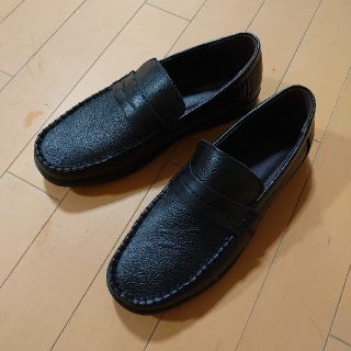 本革 ローファー スリッポン 未使用新品(スリッポン/モカシン)