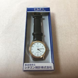 シチズン(CITIZEN)の【未使用】シチズン　腕時計　Q＆Q ファルコン　メンズ　レディースe(腕時計(アナログ))