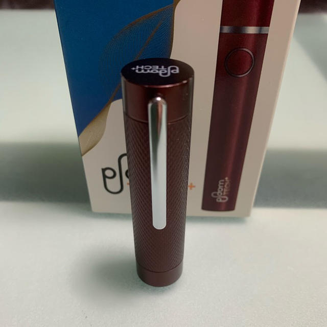 PloomTECH(プルームテック)のPloom tech+ プルームテックプラス スターターキット 別売のキャップ付 メンズのファッション小物(タバコグッズ)の商品写真