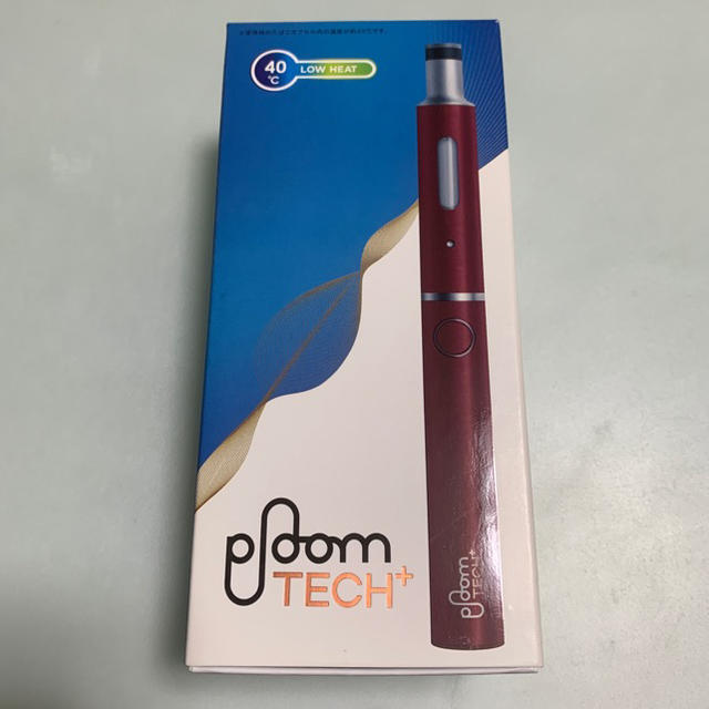 PloomTECH(プルームテック)のPloom tech+ プルームテックプラス スターターキット 別売のキャップ付 メンズのファッション小物(タバコグッズ)の商品写真