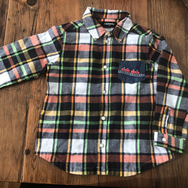 kladskap(クレードスコープ)のkladskap グレードスコープ　電車シャツ キッズ/ベビー/マタニティのキッズ服男の子用(90cm~)(Tシャツ/カットソー)の商品写真