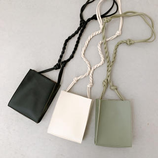 トゥデイフル(TODAYFUL)のEco Leather Square bag / black(ショルダーバッグ)