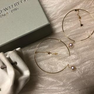 スタージュエリー(STAR JEWELRY)の専用です。スタージュエリー  k18   フープピアス　パール(ピアス)