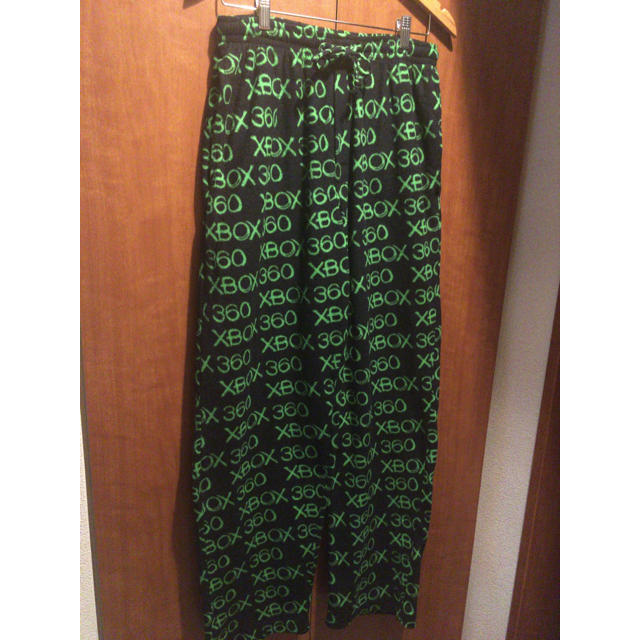 00s vintage XBOX360 fleece easy pants