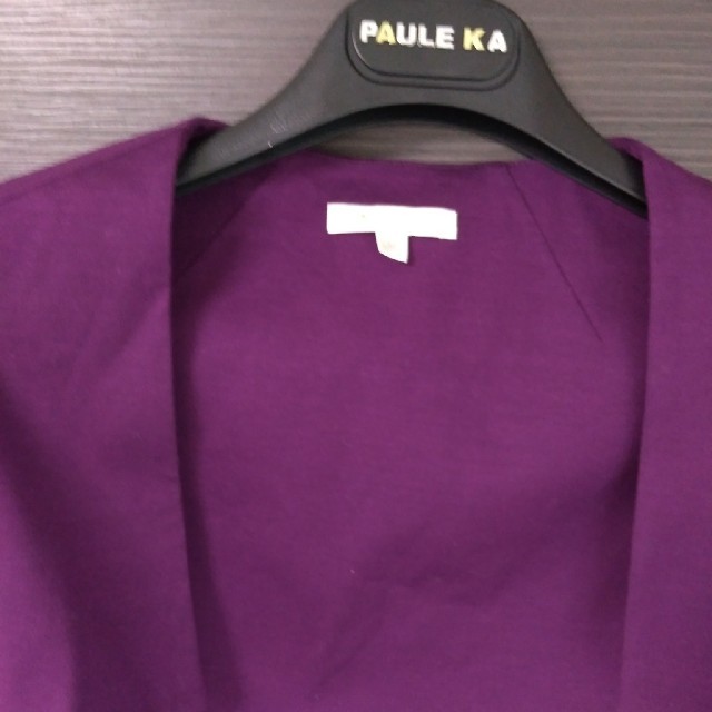 PAULE KA(ポールカ)の【美品】Paul ka　パープルボレロ　M レディースのトップス(ボレロ)の商品写真