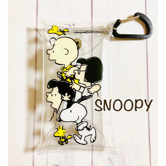 SNOOPY(スヌーピー)の新品★ SNOOPY クリア ポーチ レディースのファッション小物(キーホルダー)の商品写真