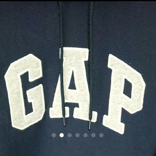 GAP(ギャップ)のGAPウインターパーカー☘️サイズL☘️ネイビー♥️裏起毛♥️週末値下げ メンズのトップス(パーカー)の商品写真