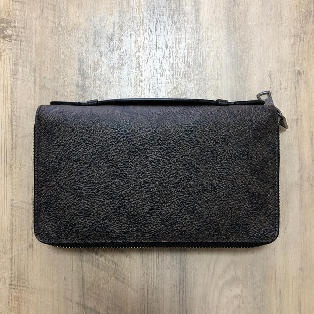 【お値下げ！】coach  正規品　ダブルファスナー