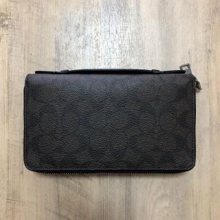 コーチ(COACH)の【お値下げ！】coach  正規品　ダブルファスナー　(長財布)