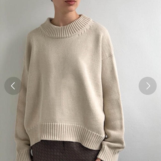 TODAYFUL(トゥデイフル)のTODAYFUL 新作 完売 Roundhem Heavy Knit ニット レディースのトップス(ニット/セーター)の商品写真