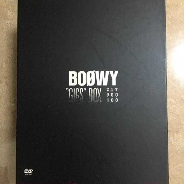 エンタメ/ホビーBOOWY GIGS BOX