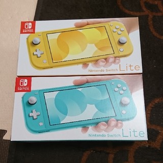 ニンテンドースイッチ(Nintendo Switch)のNintendo Switch  Lite ターコイズ & イエロー(家庭用ゲーム機本体)