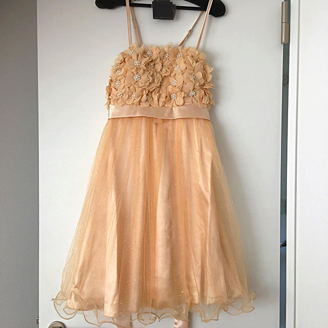 ♡新品パールドレス・ビスチェ付き♡ レディースのフォーマル/ドレス(ミディアムドレス)の商品写真