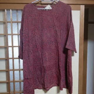 マライカ(MALAIKA)のマライカ オーバーサイズ エスニック シャツ(Tシャツ(半袖/袖なし))