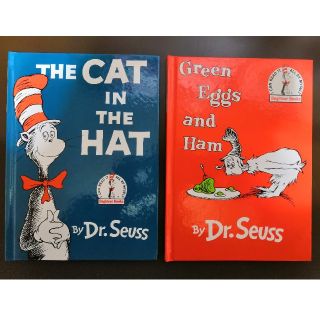 Dr.Seuss THE CAT IN THE HAT など英語本２冊(洋書)