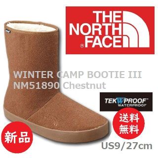 ザノースフェイス(THE NORTH FACE)の送料込 新品★ノースフェイス ウインターキャンプ NF51890 27cm(ブーツ)