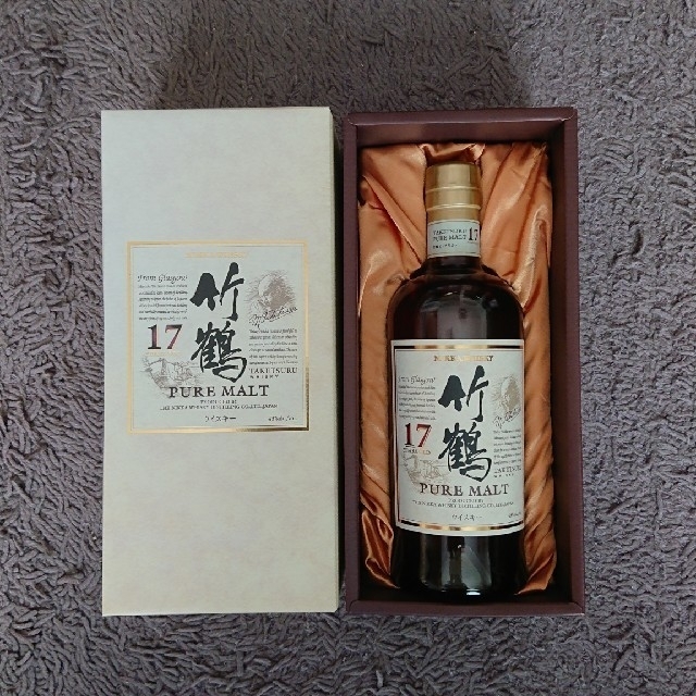火神様 専用 竹鶴 17年 化粧箱 新品 未開封 ウイスキー