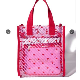 レスポートサック(LeSportsac)の新品未使用♡レスポートサック♡ハートクリアバッグ♡(ショルダーバッグ)