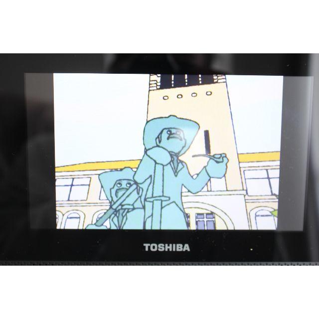 東芝(トウシバ)の東芝 REGZA ポータブルDVDプレイヤー SD-P77SL ブルー スマホ/家電/カメラのテレビ/映像機器(DVDプレーヤー)の商品写真