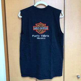 ハーレーダビッドソン(Harley Davidson)のHarley-Davidson ノースリーブ ブラック(Tシャツ(半袖/袖なし))