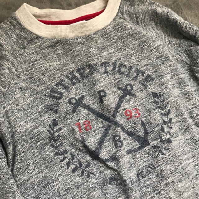 PETIT BATEAU(プチバトー)のpetit bateau トレーナー キッズ/ベビー/マタニティのキッズ服男の子用(90cm~)(Tシャツ/カットソー)の商品写真