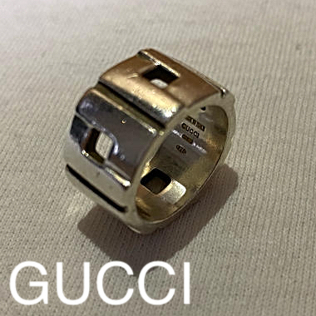 【人気No.1】 Gucci - 美品！ GUCCI リング 13号 リング(指輪)