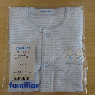 ファミリア(familiar)のfamiliar 袖付ロンパス 80センチ(ロンパース)