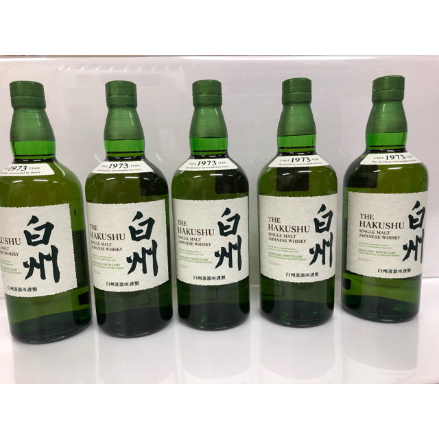 サントリー 白州 シングルモルト ウィスキー 700ml 5本セット | www
