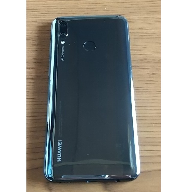 スマートフォン/携帯電話Huawei nova lite 3 ブラック 32GB SIMフリ－