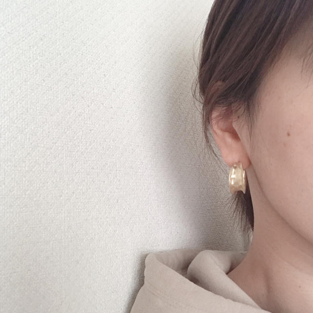 Ameri VINTAGE(アメリヴィンテージ)のimport gold pierce( *ˊᵕˋ)✩︎‧₊イヤリング可♡ レディースのアクセサリー(ピアス)の商品写真