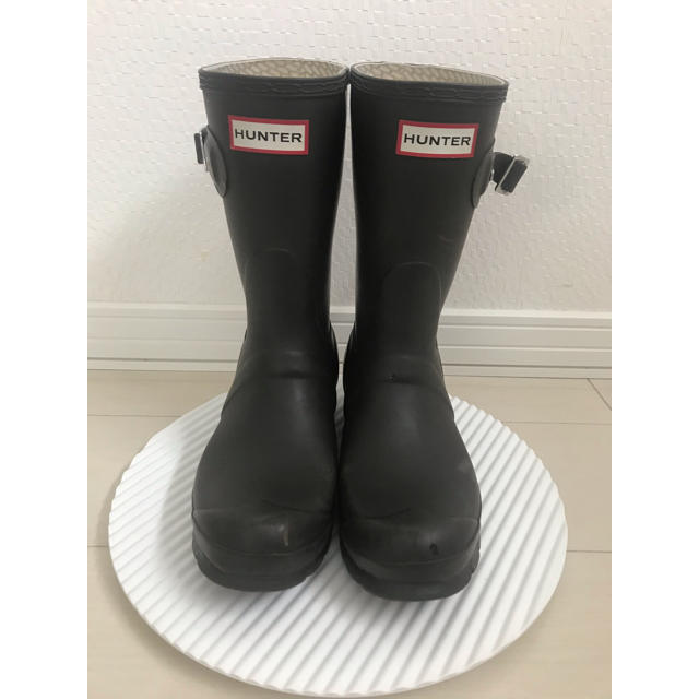 HUNTER(ハンター)のあおい様専用　HUNTER レインブーツ　ショート キッズ/ベビー/マタニティのキッズ靴/シューズ(15cm~)(長靴/レインシューズ)の商品写真