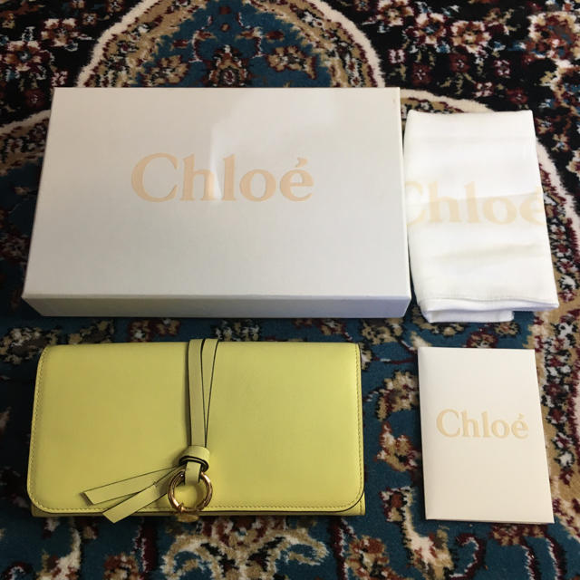 Chloe クロエ ☆新品未使用☆ レモンイエロー 長財布 美品