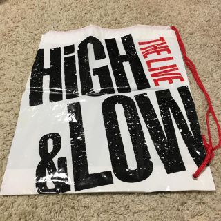 トゥエンティーフォーカラッツ(24karats)のHiGH&LOW  ビニールバッグ(ミュージシャン)