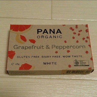 ディーンアンドデルーカ(DEAN & DELUCA)のPANA ORGANIC　WHITE CHOC GRAPEFRUIT&PEPPE(菓子/デザート)