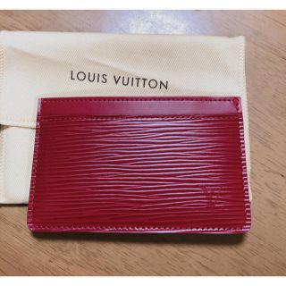 ルイヴィトン(LOUIS VUITTON)の【新品】【正規品】カードケース(名刺入れ/定期入れ)