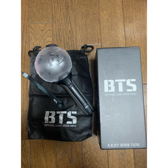 BTS official light stick ver2 エンタメ/ホビーのタレントグッズ(アイドルグッズ)の商品写真