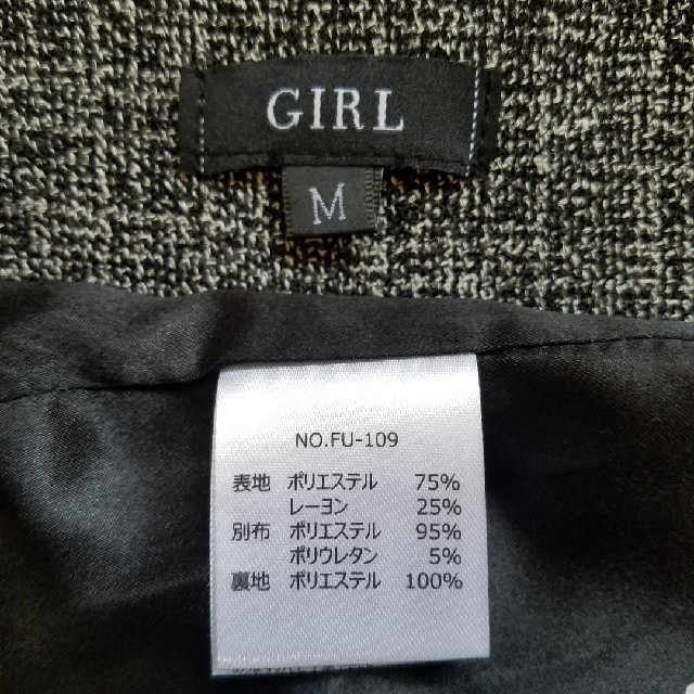 GIRL(ガール)の卒業式、入学式　美品♪スーツ・Mサイズ レディースのフォーマル/ドレス(スーツ)の商品写真