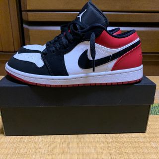 aj1 low つま黒(スニーカー)