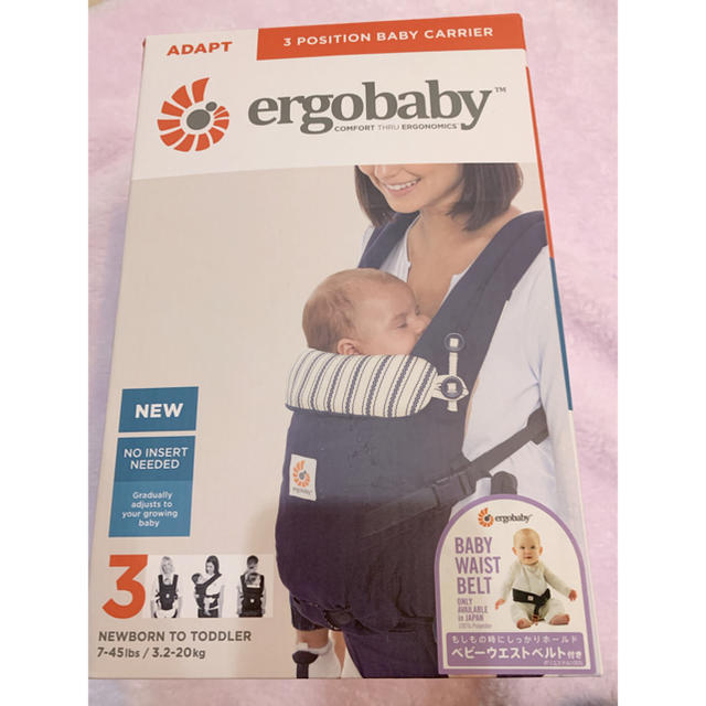 Ergobaby(エルゴベビー)のエルゴベビーアダプト キッズ/ベビー/マタニティの外出/移動用品(抱っこひも/おんぶひも)の商品写真