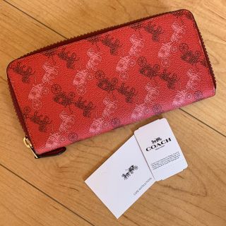 コーチ(COACH)のCOACH♡新作レザーロングウォレット(財布)