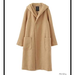 ダブルクローゼット(w closet)のベージュロングコート　新品タグ付き　(ロングコート)