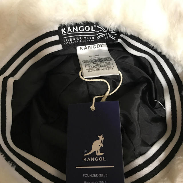 KANGOL(カンゴール)のkangol ファーハット　新品 レディースの帽子(ハット)の商品写真