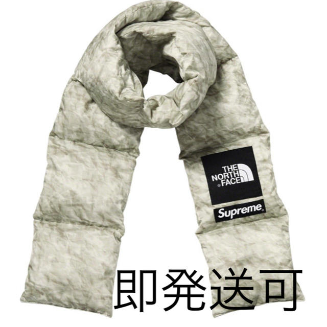 Supreme North Face Paper Print Scarf