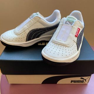 プーマ(PUMA)のお値下げ！✴︎puma  G V スリッポン14cm   デッドストック(スニーカー)