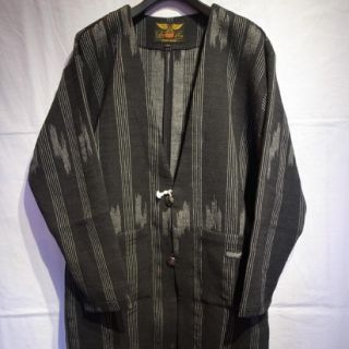 キャリー(CALEE)のCALEE NATIVE JACQUARD HAPPI COAT(ロングコート)