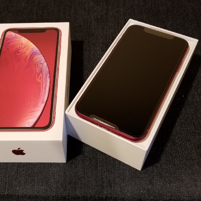 【超美品】iPhone XR  64GB レッド SIMフリー 本体のみ