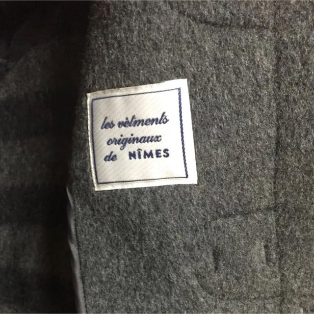 NIMES(ニーム)のNIMES ダッフルコート　グレー レディースのジャケット/アウター(ダッフルコート)の商品写真