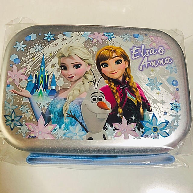 アルミ弁当箱アナと雪の女王 インテリア/住まい/日用品のキッチン/食器(弁当用品)の商品写真